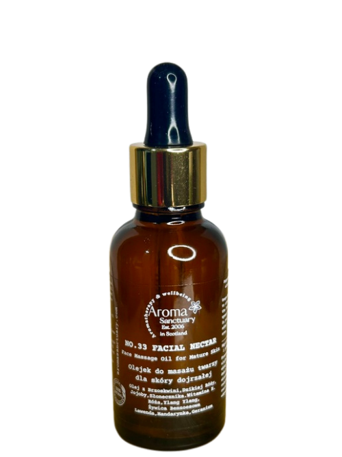 Nr.33 Facial Nectar – Olejek do twarzy dla skóry dojrzałej, 30 ml