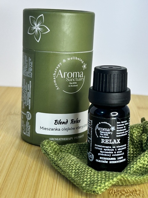 Blend Relax – Mieszanka 100% olejków eterycznych – 10ml