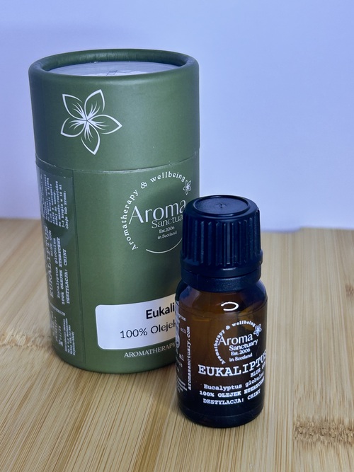 100% Olejek eteryczny z Eukaliptusa ( Eucalyptus globulus ) 10ml