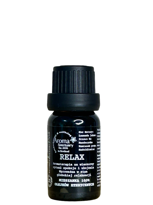Blend Relax – Mieszanka 100% olejków eterycznych – 10ml