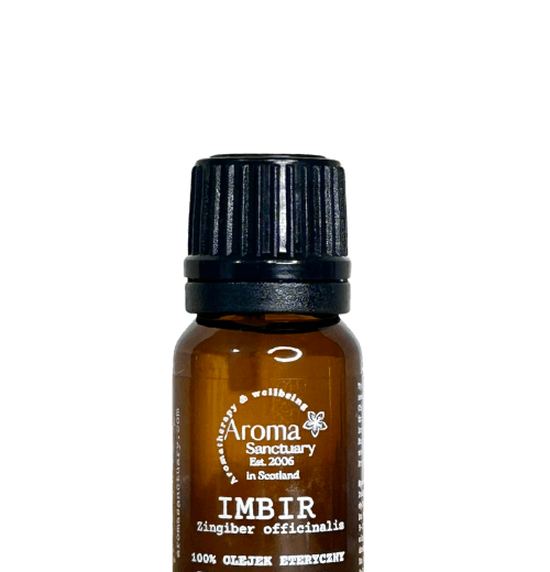 100% Olejek eteryczny z Imbiru ( Zingiber officinalis) 10ml