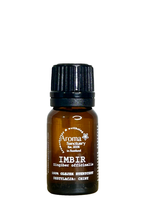 100% Olejek eteryczny z Imbiru ( Zingiber officinalis) 10ml
