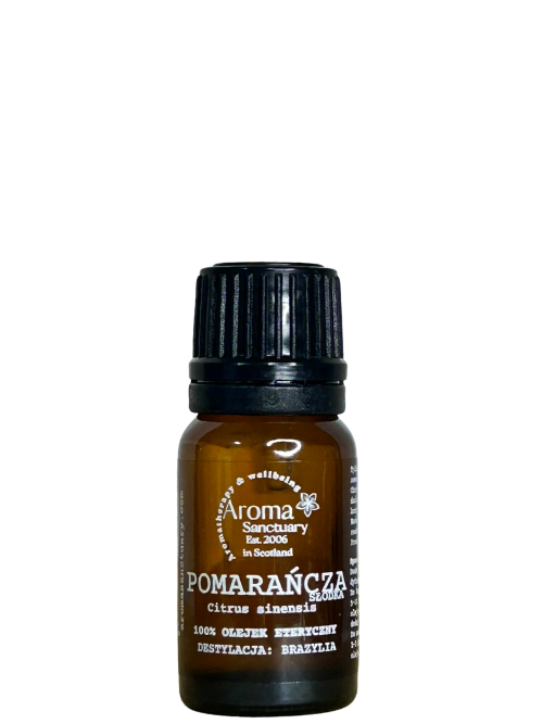 100% Olejek eteryczny z Pomarańczy słodkiej ( Citrus sinensis ) 10ml