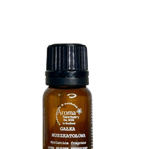 100% Olejek eteryczny z Gałki Muszkatołowej ( Myristica fragrans ) 10 ml