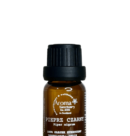 100% Olejek eteryczny z Pieprzu Czarnego ( Piper nigrum ) 10ml
