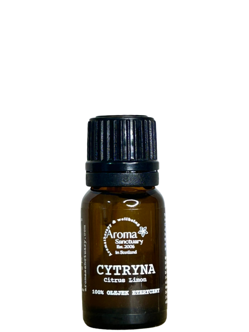 100% Olejek eteryczny z Cytryny (Citrus limon) 10 ml
