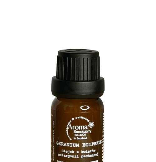 100% Olejek eteryczny z Geranium Egipskiego (Pelargonium graveolens) 10 ml