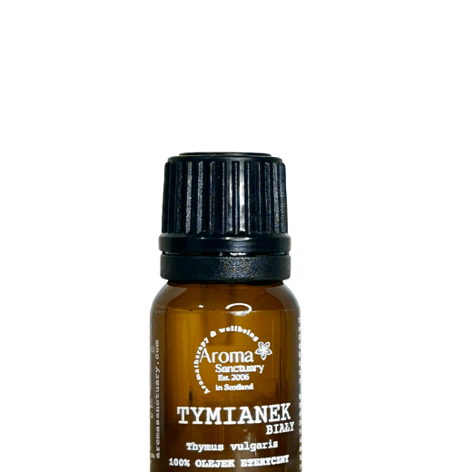 100% Olejek eteryczny z Tymianku Białego (Thymus vulgaris) 10 ml